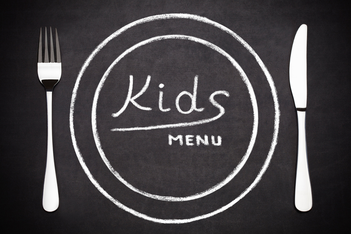 Kids menu